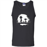 Snoopy The Peanuts Walking To The Moon