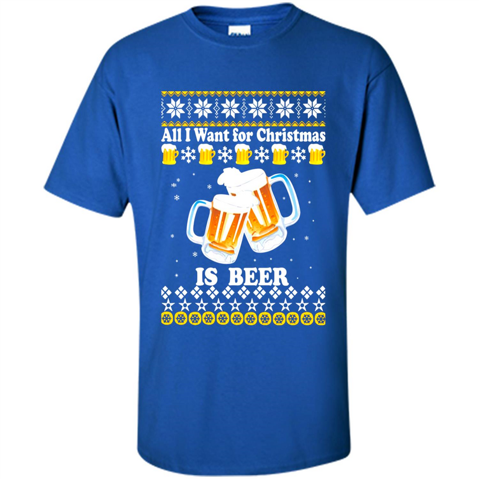 All I want for Christmas is Beer Sweater PINGPONG