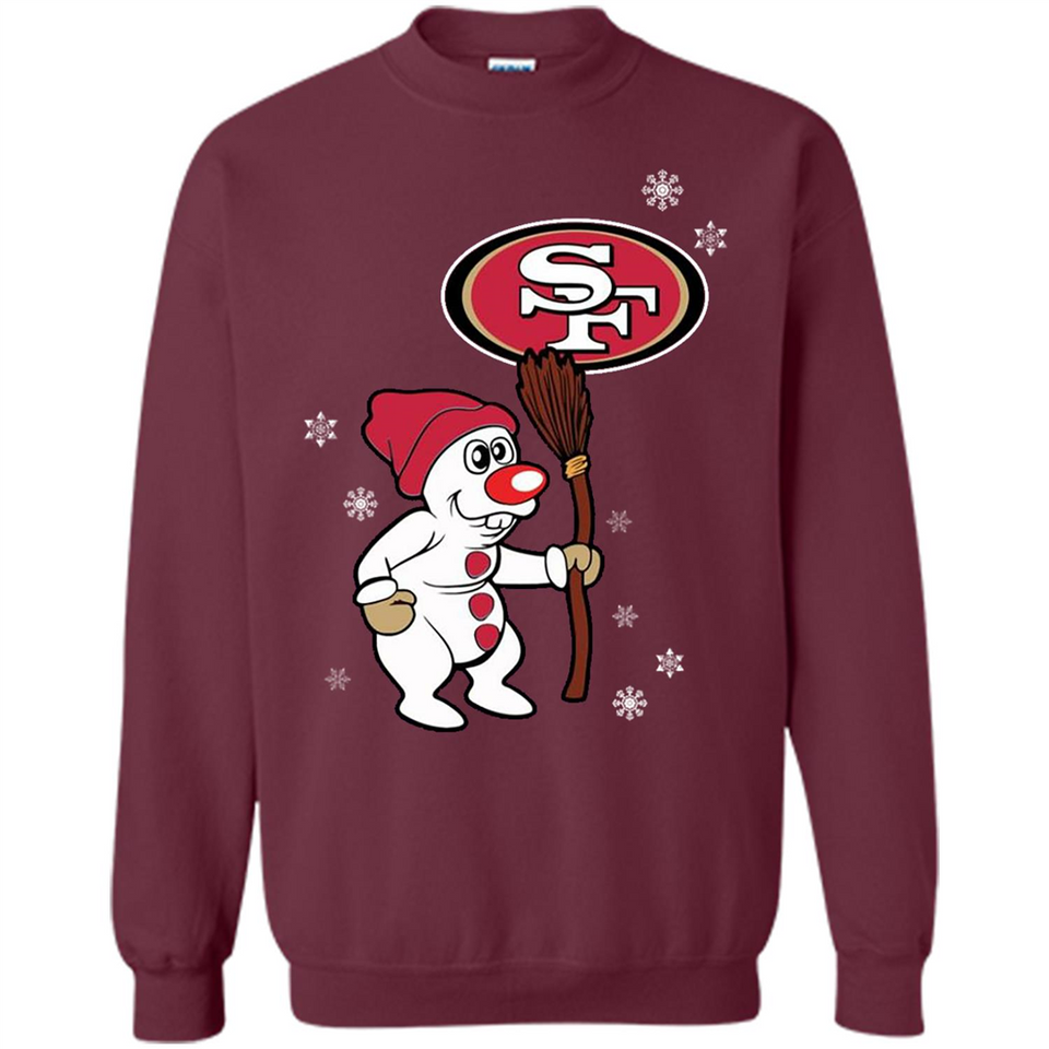 San Francisco 49ers Snowman