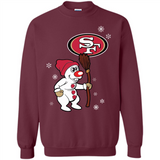 San Francisco 49ers Snowman