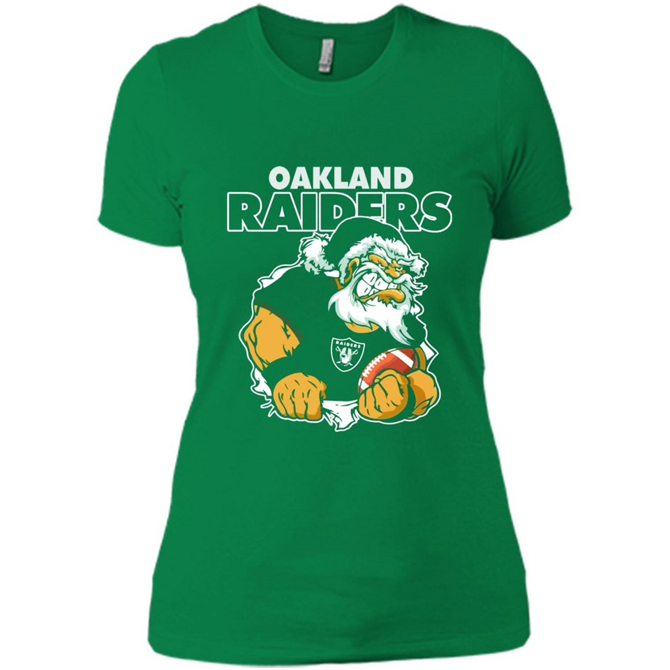 Grumpy Santa Claus Oakland Raiders Football Team PINGPONG