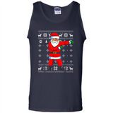 Flossing Santa Christmas Ugly Sweater Style Pajama Xmas Gift - Tank Top