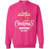 Funny Christmas Movie Shirt, Christmas Movies - Sweatshirt