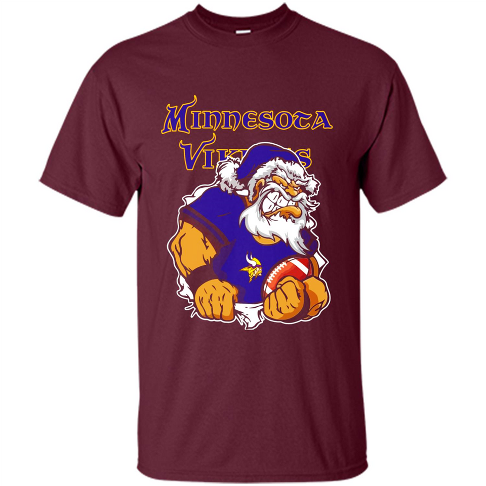 Grumpy Santa Claus Minnesota Vikings Football Team PINGPONG