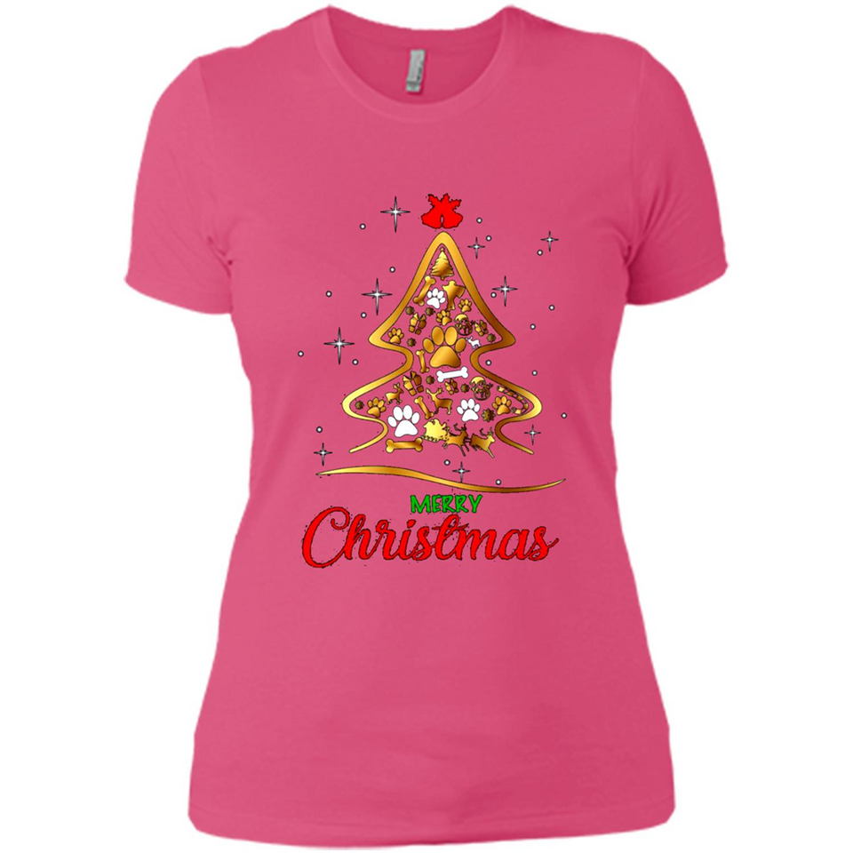 Merry Christmas Dogs Christmas Tree sweater PINGPONG