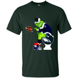 Los Angeles Rams Toilet Grinch Santa Claus Football Fan PINGPONG
