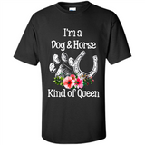 I'm A Dog & Horse Shirt Animal Lover Gift