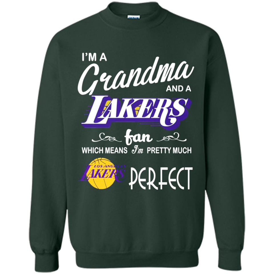 I'M A Grandma And A Los Angeles Lakers Fans
