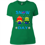 Snow Day Shirt For Buffalo Bills Vs Minion Fans pingpong