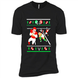 Santa vs Deer Football Ugly Christmas PINGPONG