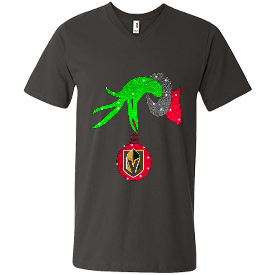 GRINCH HAND HOLDING GOLDEN KNIGHTS GLITTER CHRISTMAS PINGPONG