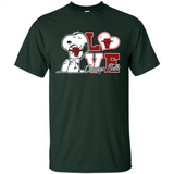 Snoopy loves NBA Chicago Bulls - Shirt