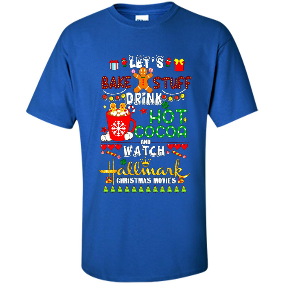 Let's Bake Stuff Drink Hot Cocoa Hallmark-Christmas Movies Sweatshirt PINGPONG
