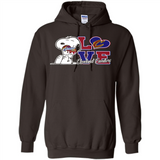Snoopy loves NBA Cleveland Cavaliers - Hoodie