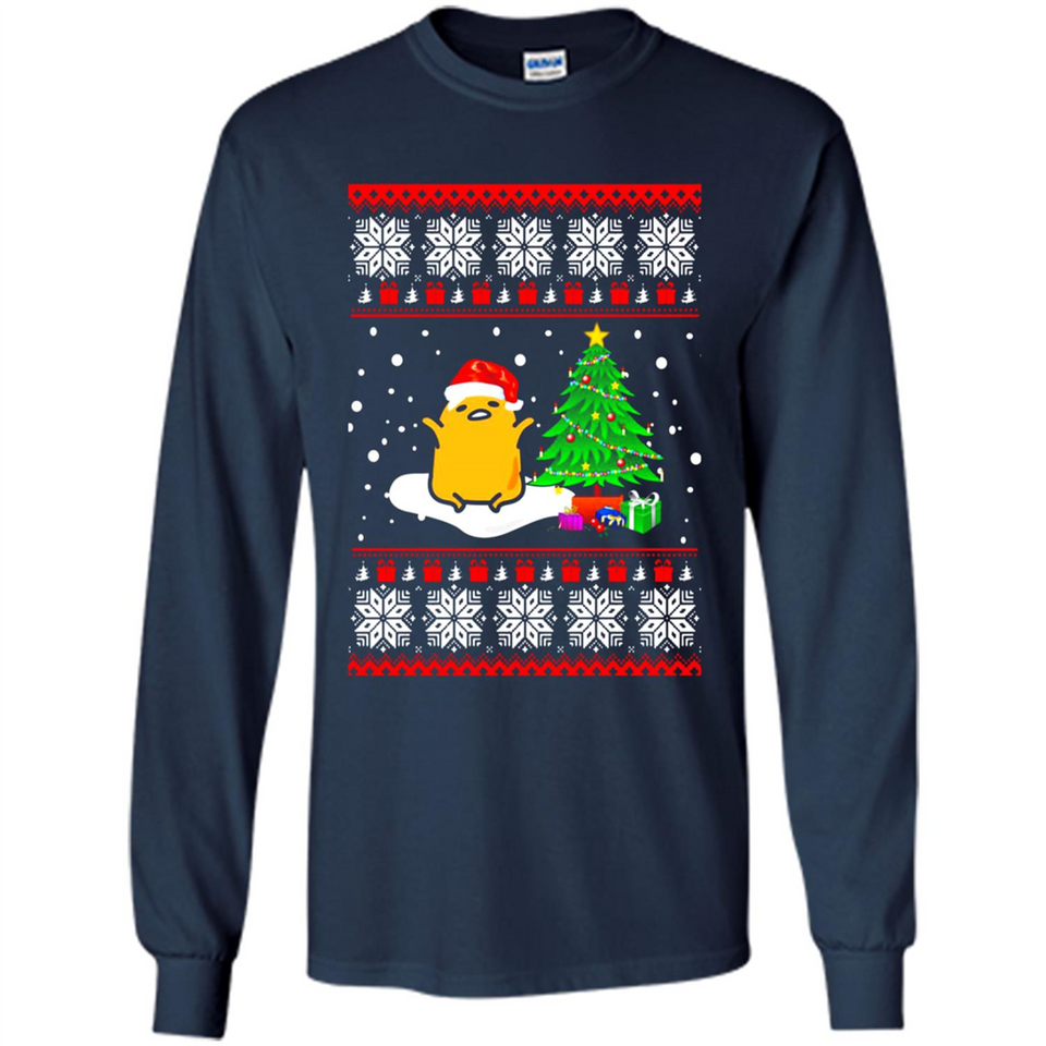 Gudetama Christmas sweater PING PONG