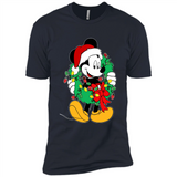 Mickey Mouse Merry Christmas Disney Sweatshirt - Premium Short Sleeve T-Shirt