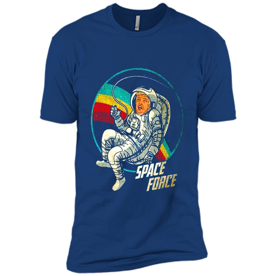 Vintage Space Force Trump US President Astronaut Meme PINGPONG