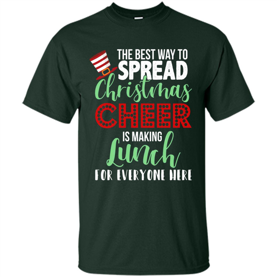 Spread Christmas Cheer Lunch Family Xmas Gift Ls - Shirt