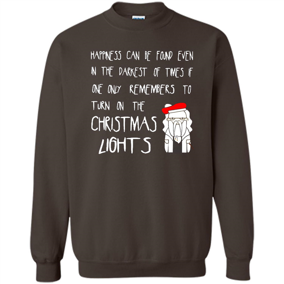 Christmas Ugly Sweater Christmas Lights - Sweatshirt