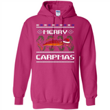 Santa Claus Carpmas Merry Carpmas Christmas Sweater PINGPONG - Hoodie