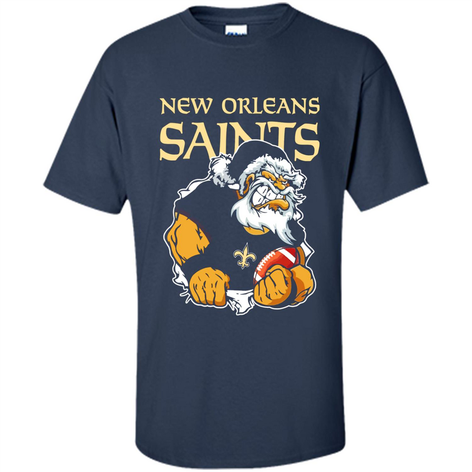 Grumpy Santa Claus New Orleans Saints Football Team PINGPONG