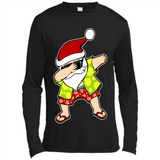Dabbing Santa Christmas In July 1 - Canvas Long Sleeve T-Shirt