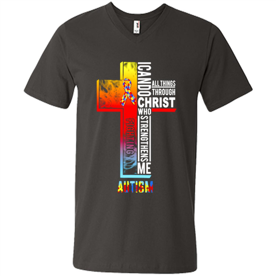 I can do all things through christ who strengthens me fighting Aut sm Jesus