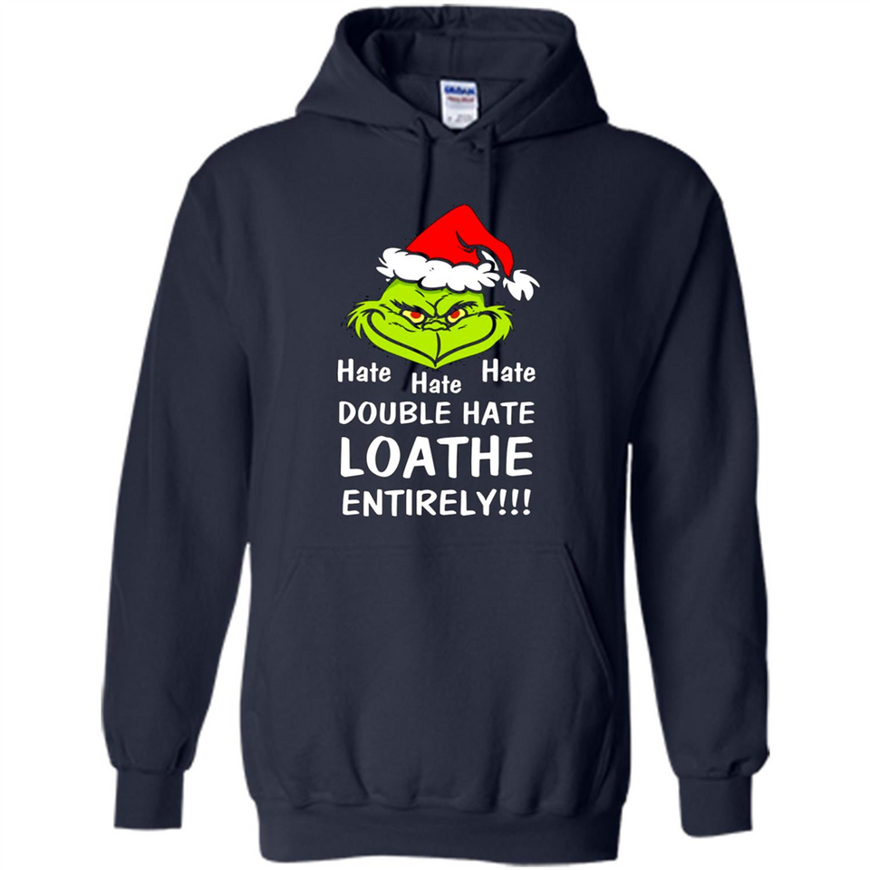 Mr Grinch hate hate hate double hate loathe entirely sweater PINGPONG