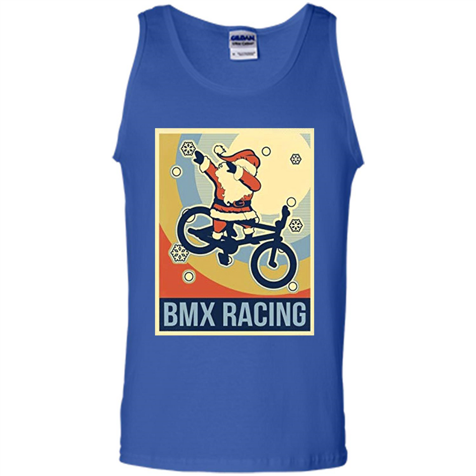 bmx racing dabbing Santa Christmas
