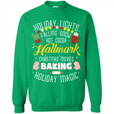 Holiday Lights Falling Snow Hot Cocoa Hallmark Christmas movie