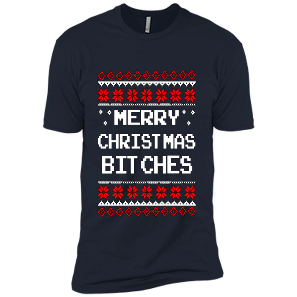Merry Christmas Bitches ugly sweatshirt PINGPONG
