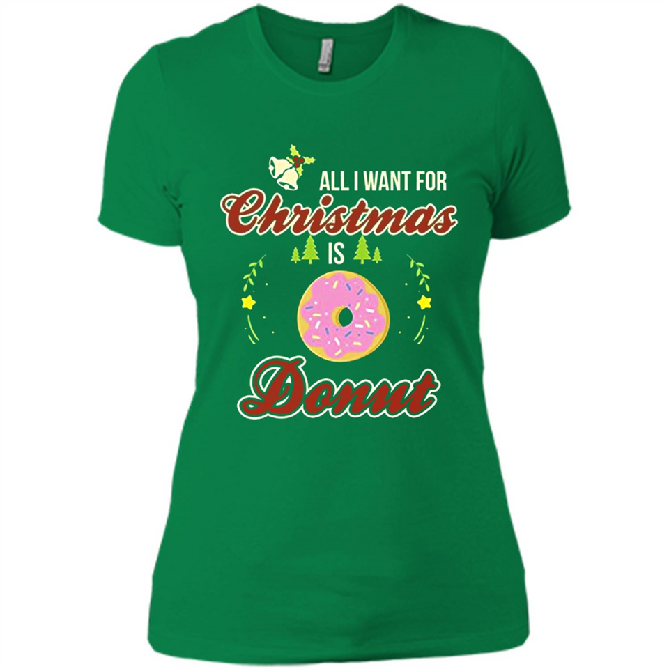 Perfect Costume For Girls. Xmas Shirt For Donut Lover