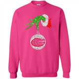 Funny Florida Gators Glitter Grinch Monogram Ornament Christmas Gift - Sweatshirt