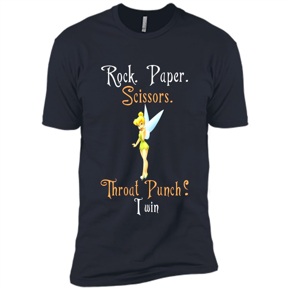 Tinker Bell Rock Paper Scissors Throat Punch I win PINGPONG