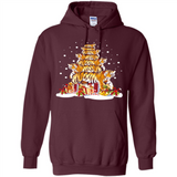 Tiger Christmas Tree Funny Merry Christmas - Hoodie