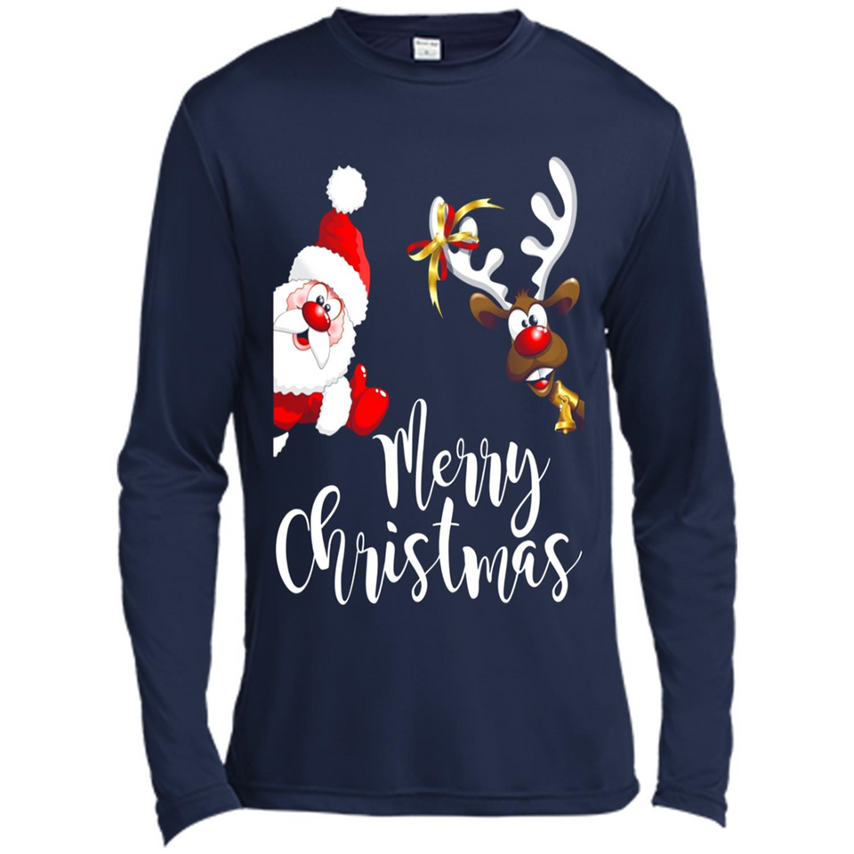 Merry Christmas - Canvas Long Sleeve T-Shirt