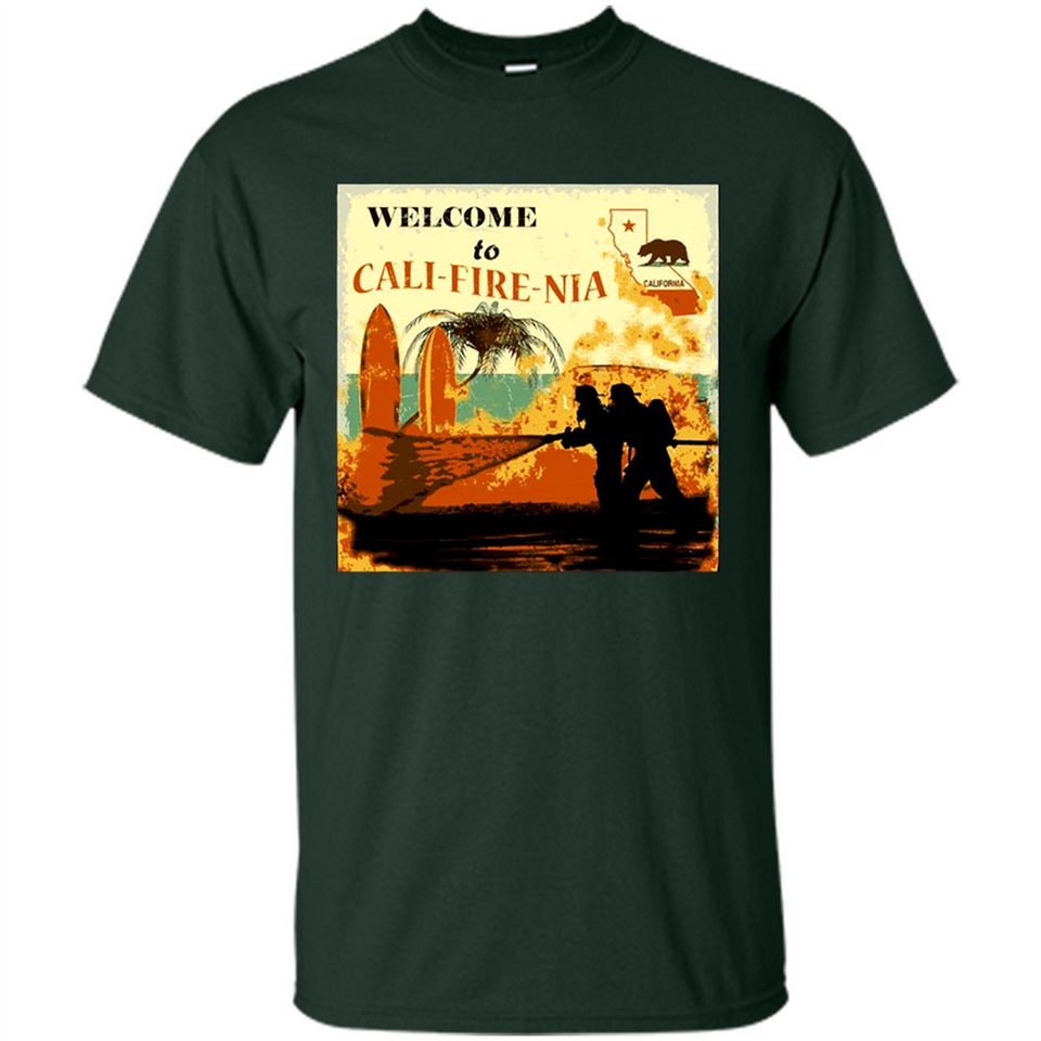 Paradise California Camp Fire Youth T-Shirt PINGPONG - Shirt