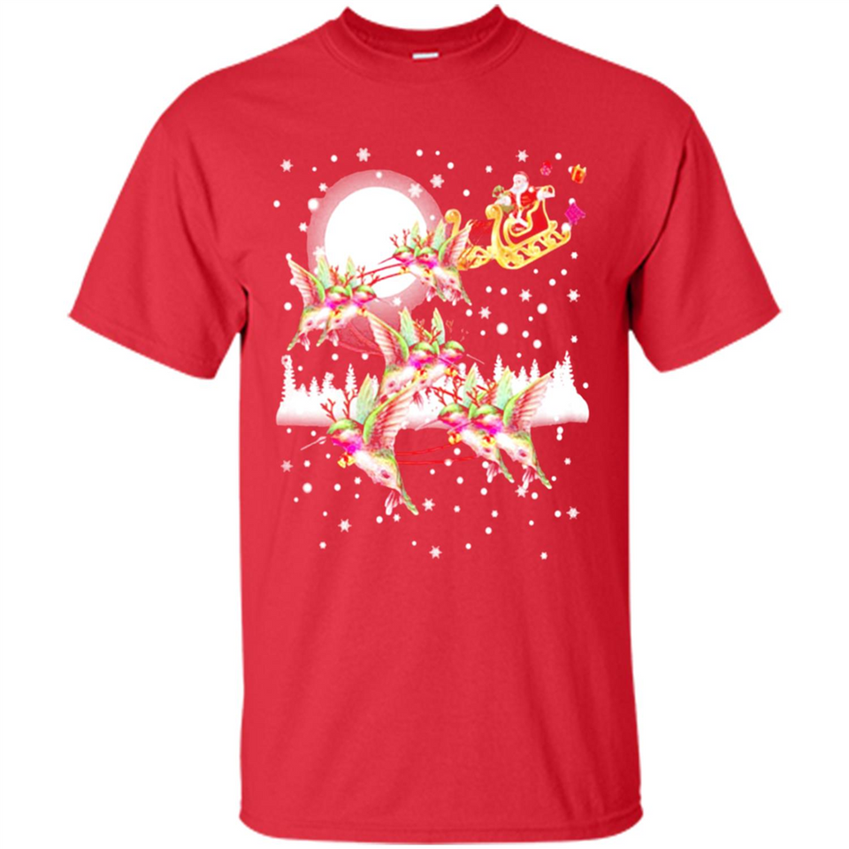 Hummingbird Santa Sleigh - Shirt