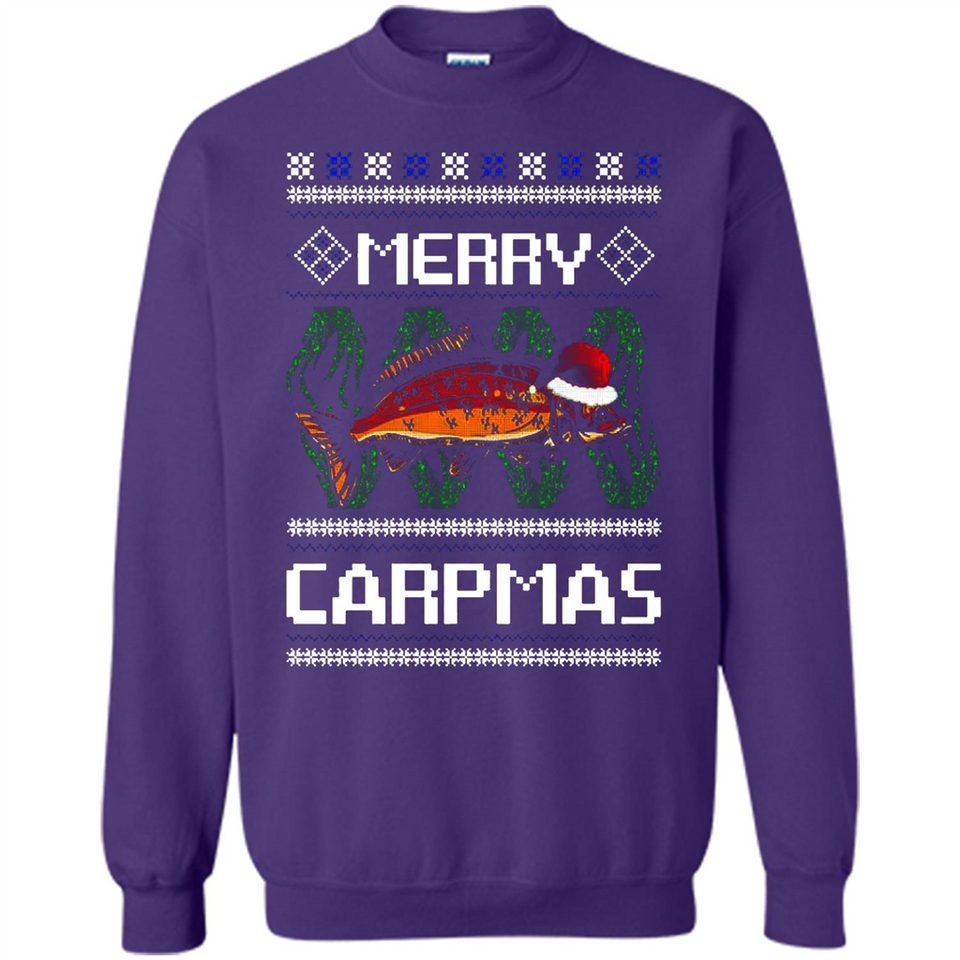Santa Claus Carpmas Merry Carpmas Christmas Sweater PINGPONG - Sweatshirt