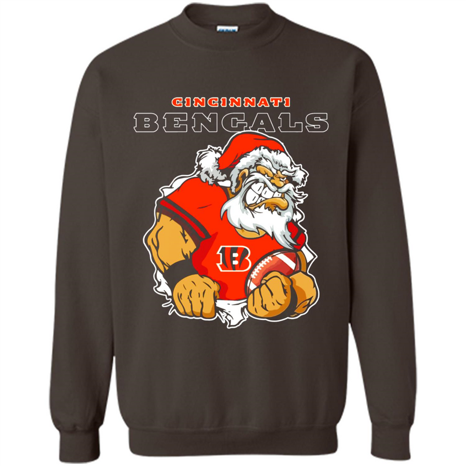 Grumpy Santa Claus Cincinnati Bengals Football Team PINGPONG