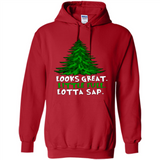 Looks Great Little Full Lotta Sap Funny Christmas PINGPONG