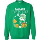 Grumpy Santa Claus Oakland Raiders Football Team PINGPONG