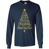 Christmas Tree T-Shirt Funny Mery Christmas Gift Idea - Long Sleeve T-Shirt