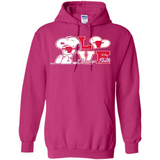 Snoopy loves NBA Chicago Bulls - Hoodie