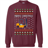 Merry Christmas Forklift ugly sweatshirt PINGPONG