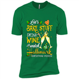 Let’s Bake Stuff Drink And Watch Hallmark Christmas Movies Sweatshirt PINGPONG