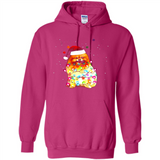 Pomeranian Santa Lights Christmas Dog Xmas Sweatshirt - Hoodie
