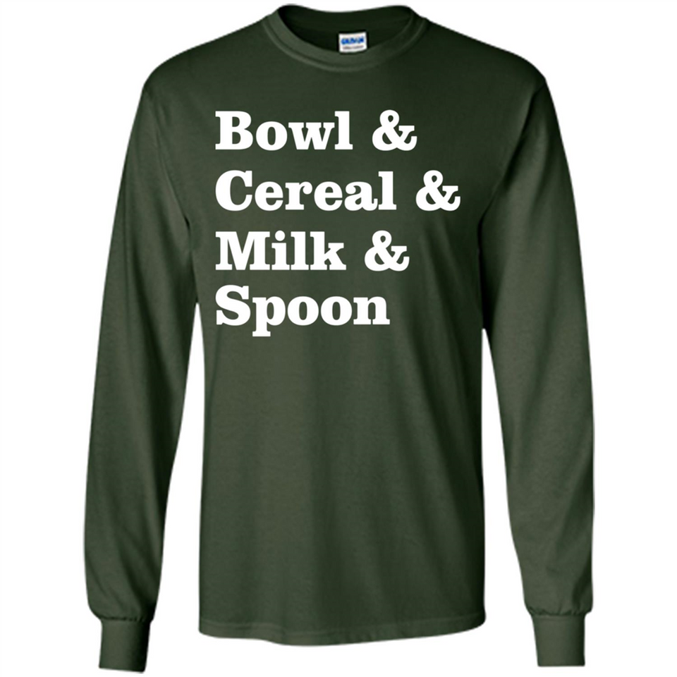 Tasty Cereal Recipe Bowl Milk Spoon