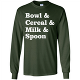 Tasty Cereal Recipe Bowl Milk Spoon