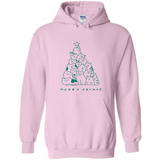 Merry Catmas Funny Cat Christmas Tree Sweatshirt - Hoodie